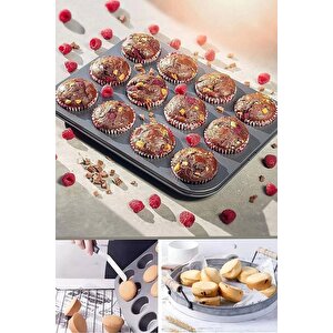 12'li Yanmaz Yapışmaz Muffin