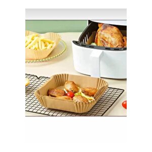 Pisirme Kagidi Airfryer Xxl Xl Air Fryer Yagli Kagit Xiaomi Philips Tüm Markalara Uyumlu 50 Adet