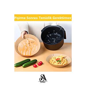 Philips Airfryer Xiaomi Uyumlu Hava Fritözü Hava Firitözü Philips Yağsız Fritöz Pişirme Kağıdı 50'li