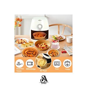 Philips Airfryer Xiaomi Uyumlu Hava Fritözü Hava Firitözü Philips Yağsız Fritöz Pişirme Kağıdı 50'li