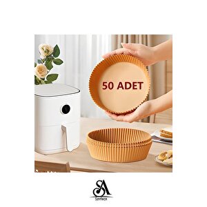 Philips Airfryer Xiaomi Uyumlu Hava Fritözü Hava Firitözü Philips Yağsız Fritöz Pişirme Kağıdı 50'li