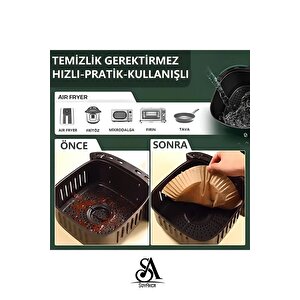 Philips Airfryer Xiaomi Uyumlu Hava Fritözü Hava Firitözü Philips Yağsız Fritöz Pişirme Kağıdı 50'li