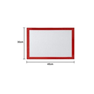 Kendinden Yağlı Slikon Pişirme Ve Hamur Açma Matı Silpat 30x40 Cm