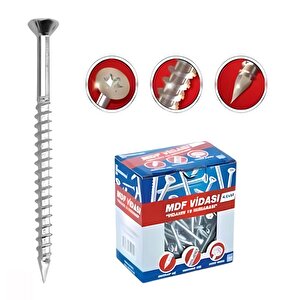 Mdf Vidası 4.0x50 200 Lü Paket