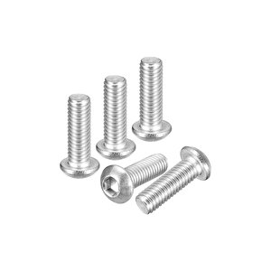 Bombe Başlı Imbus Civata  Din 7380 M10x35 Mm 10 Adet