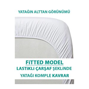 60x120 Sıvı Geçirmez Bebek Alezi | %100 Pamuklu Çocuk Yatak Koruyucu Alez | Park Beşik| Kreş Anaokulu Alezi