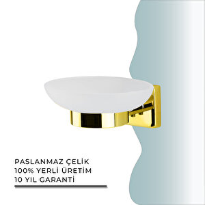 İgk Yapi - Çelik Banyo Vizyon Gold Montajlı Sabunluk (vz10-003.1)