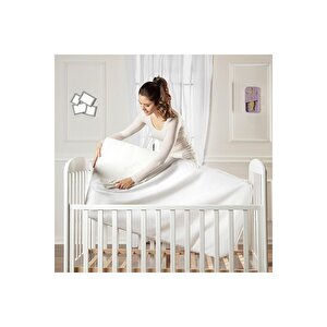 70x120 Sıvı Geçirmez Bebek Alezi | %100 Pamuklu Çocuk Yatak Koruyucu Alez | Park Beşik| Kreş Anaokulu Alezi
