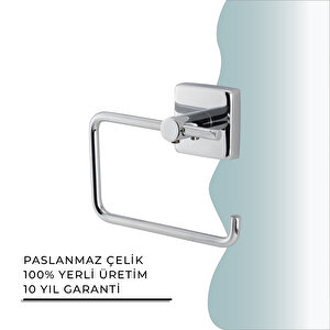İgk Yapi - Çelik Banyo Vizyon Açık Tuvalet Kâğıtlığı (vz10-022)