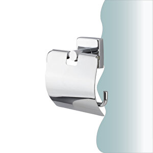 İgk Yapi - Çelik Banyo Vizyon Geniş Kapaklı Tuvalet Kâğıtlığı (vz10-007)