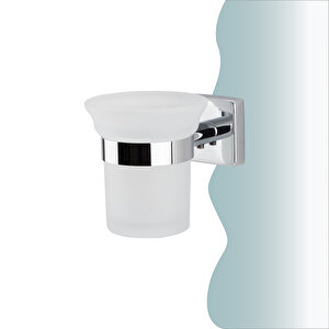 İgk Yapi - Çelik Banyo Vizyon Montajlı Diş Fırçalık (vz10-004)