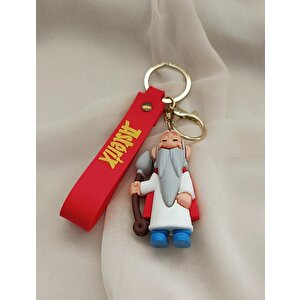 Asterix Silikon Anahtarlık 3d Çanta Süsü Aksesuar