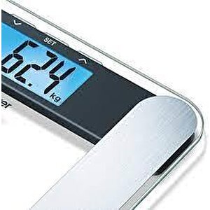 Beurer Bf 220 Cam Diyagnoz Terazi Büyük Lcd Ekran Baskül Tartı