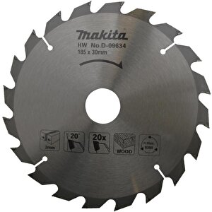 D-09634 Ahşap Daire Testere 185mm 20 Diş
