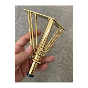 15 Cm Gold Demir Ayak Mobilya,dolap,koltuk Ve Tv Ünitesi Ayağı