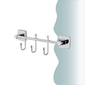 İgk Yapi - Çelik Banyo Vizyon Üçlü Askılık (vz10-009)