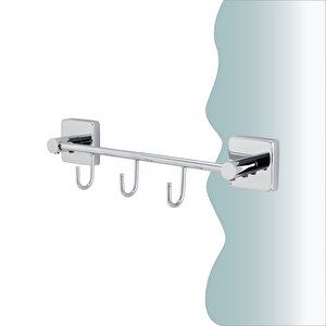 İgk Yapi - Çelik Banyo Vizyon Üçlü Askılık (vz10-030)