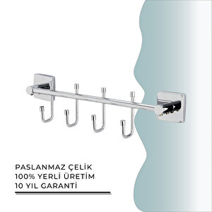 İgk Yapi - Çelik Banyo Vizyon Dörtlü Askılık (vz10-010)