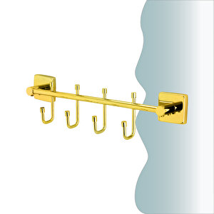 İgk Yapi - Çelik Banyo Vizyon Gold Dörtlü Askılık (vz10-010.1)
