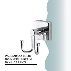 İgk Yapi - Çelik Banyo Vizyon Bornozluk Çiftli (vz10-002)