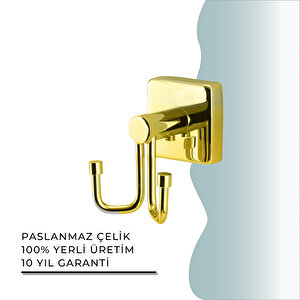 İgk Yapi - Çelik Banyo Vizyon Gold Bornozluk Çiftli (vz10-002.1)