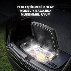 Acopower T35 12/24volt 33litre Tesla Model Y Ile Uyumlu Kompresörlü Outdoor Oto Buzdolabı