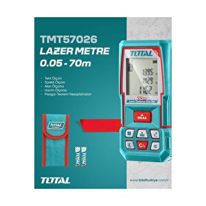 0.05 - 70 Metre Lazer Metre Yüksek Kalite Tmt57026