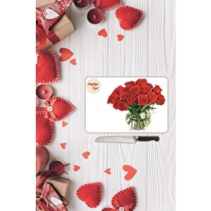 20x30 Cm Cam Kesme Tahtası Sv7