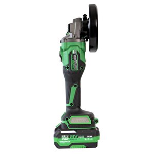 Haispro Jm-125a Profesyonel Akülü Taşlama Makinası 21 V 2x4 Ah Çift Akü