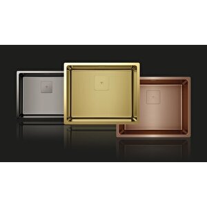 Teka Flexli̇nea 50.40 Ti̇tani̇um Paslanmaz Çeli̇k Mutfak Evyesi̇