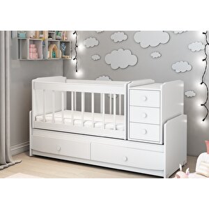 Pati̇ko Ms 290 Beyaz Ci̇bi̇nli̇kli̇ Büyüyebi̇len Beşi̇k