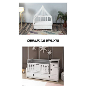 Pati̇ko R 131 Beyaz Ci̇bi̇nli̇kli̇ Büyüyebi̇len Beşi̇k