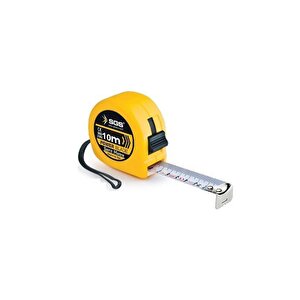 Sgs Power Blade Şerit Metre 10m X 25mm Çift Stop
