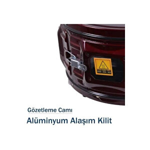Uğur Çift Tepsili Tepsili Yuvarlak Davul Fırın