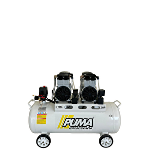 100 Li̇tre Yağsiz Ses Desi̇beli̇ Düşük Kompresör (4 Hp)