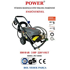 Power Yüksek Basınçlı Yıkama Makinası (3700 W-5hp-180 Bar)