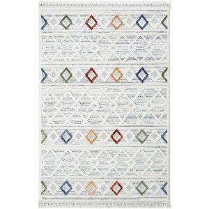 Pietra 7805 Multi Salon Halısı Yumuşak Çocuk Odası Halısı Koridor Halısı Kesme Halı Yolluk 160x300 cm