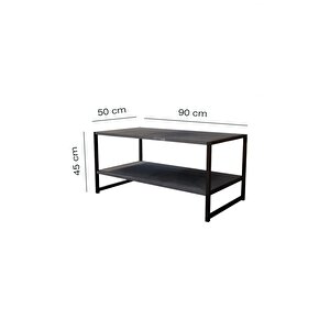 Modern & Şık Orta Sehpa Metal Çerçeve Ile Dayanıklı Tasarım, Minimalist Ve Fonksiyonel, Salon ,ofis Beyaz Mermer