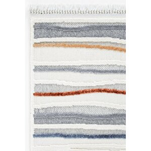 Pietra 7803 Multi Salon Halısı Yumuşak Çocuk Odası Halısı Koridor Halısı Kesme Halı Yolluk 100x250 cm