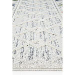 Cool Halı Pietra 7805 Multi Salon Halısı Yumuşak Çocuk Odası Halısı Koridor Halısı Kesme Halı Yolluk