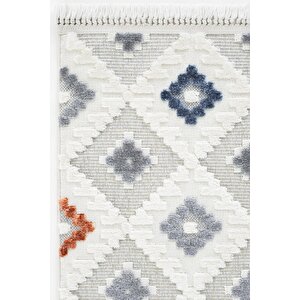 Pietra 7806 Multi Salon Halısı Yumuşak Çocuk Odası Halısı Koridor Halısı Kesme Halı Yolluk 160x200 cm