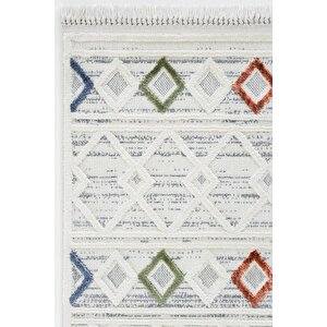 Pietra 7805 Multi Salon Halısı Yumuşak Çocuk Odası Halısı Koridor Halısı Kesme Halı Yolluk 100x350 cm