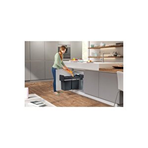 2x14 Lt Dolap Içi Çöp Kovası
