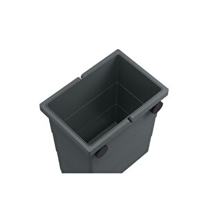 Flexbox Çöp Kutusu S Mini - Siyah 7 Lt