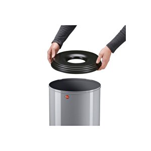 45 Lt Gri Çöp Kovası