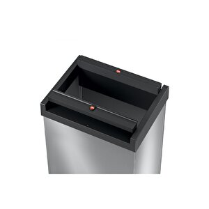 35 Lt Gümüş Çöp Kovası