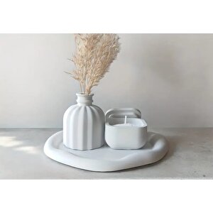 Dekoratif Beton 3 Parça Set