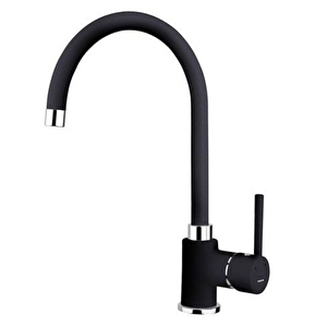 Sp 995 Metali̇k Si̇yah Yüksek Başlikli Mutfak Evi̇ye Bataryasi