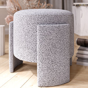Ash 3 Ayaklı Minimalist Puf, Oturma Odası, Antre Puf
