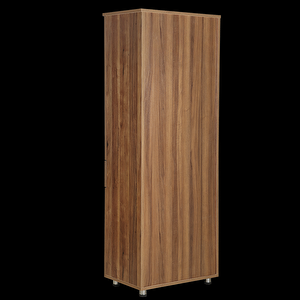 Çok Amaç 12688 Dolap 180 Model Hard Parlak Cevi̇z Suntalem 4raf 1çekmec El Yapım